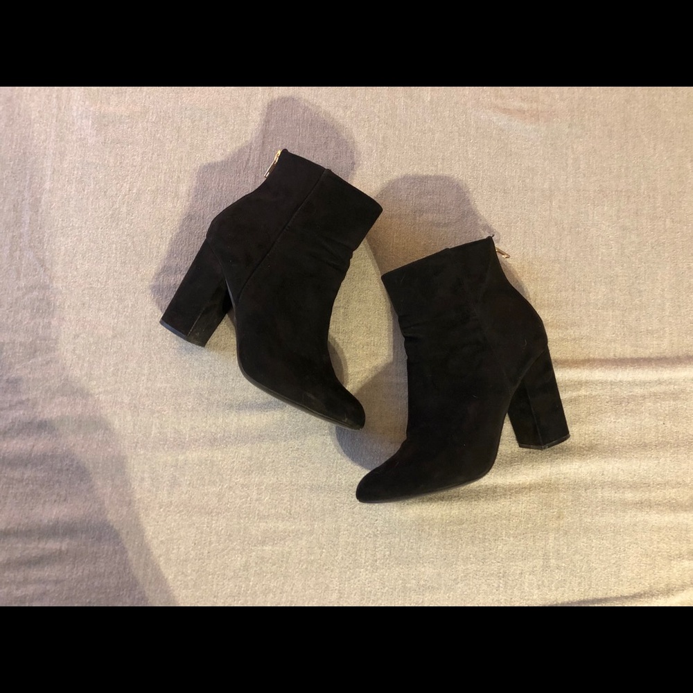 Black booties